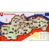 Mapa Slovensko