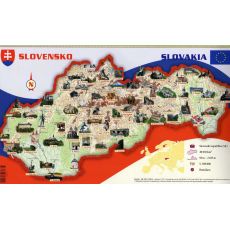 Mapa Slovensko